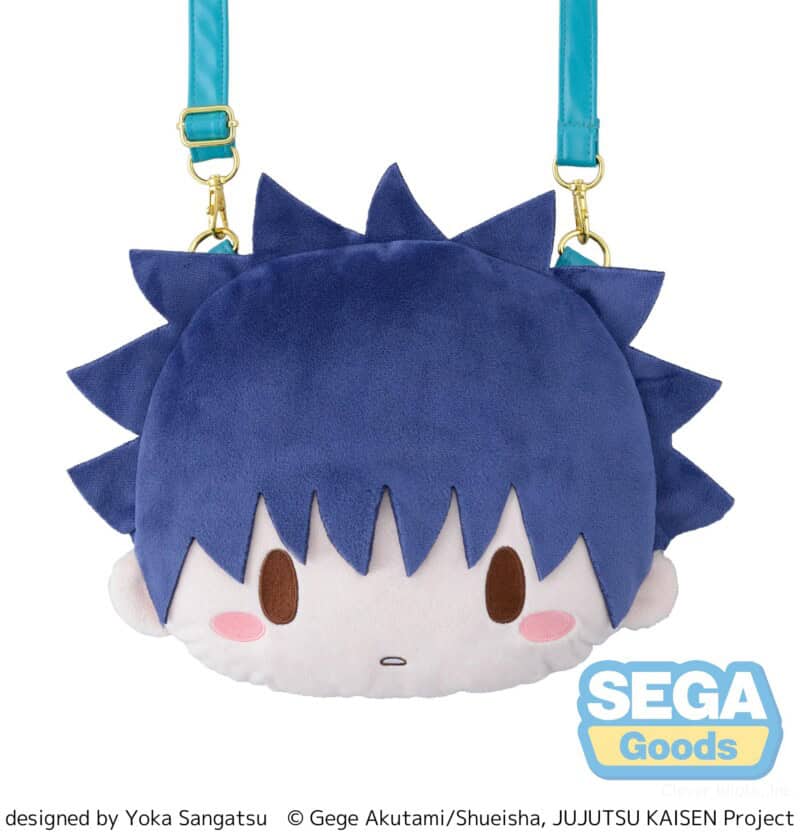 fuwa petit Anime "Jujutsu Kaisen" 5th Anniversary "Megumi Fushiguro" Face Shoulder Bag (M)