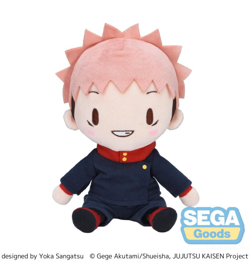 fuwa petit Anime "Jujutsu Kaisen" 5th Anniversary "Yuji Itadori" Plush (M)