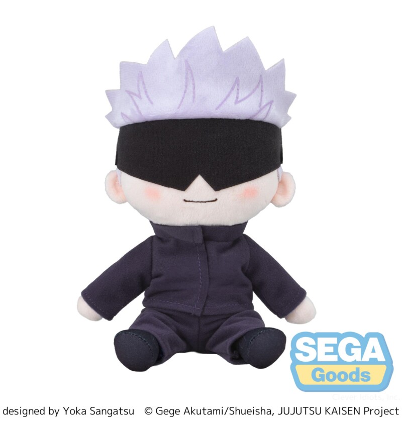 fuwa petit Anime "Jujutsu Kaisen" 5th Anniversary "Satoru Gojo" Plush (M)