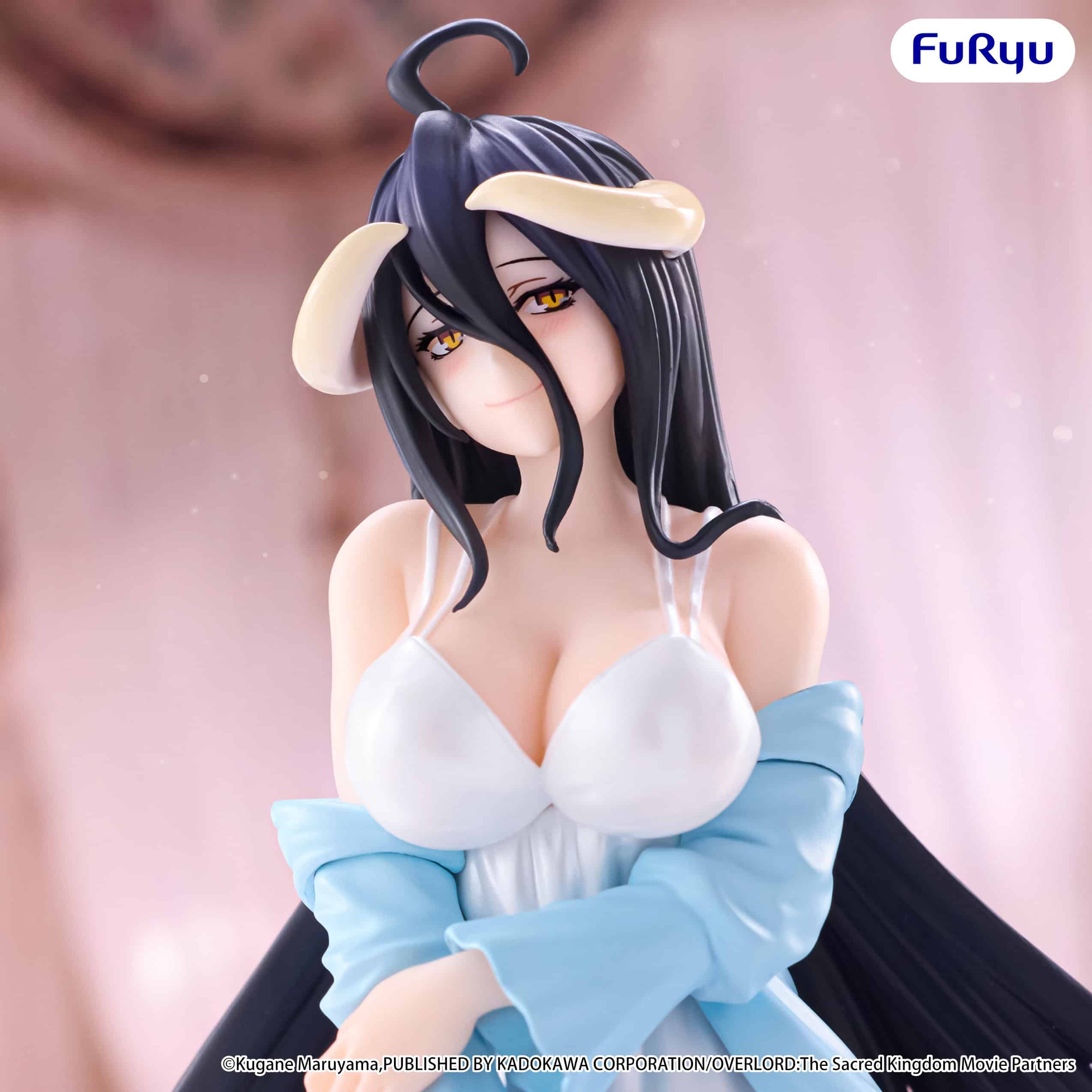OVERLORD Noodle Stopper Figure -Albedo Loungewear Pearl White ver.