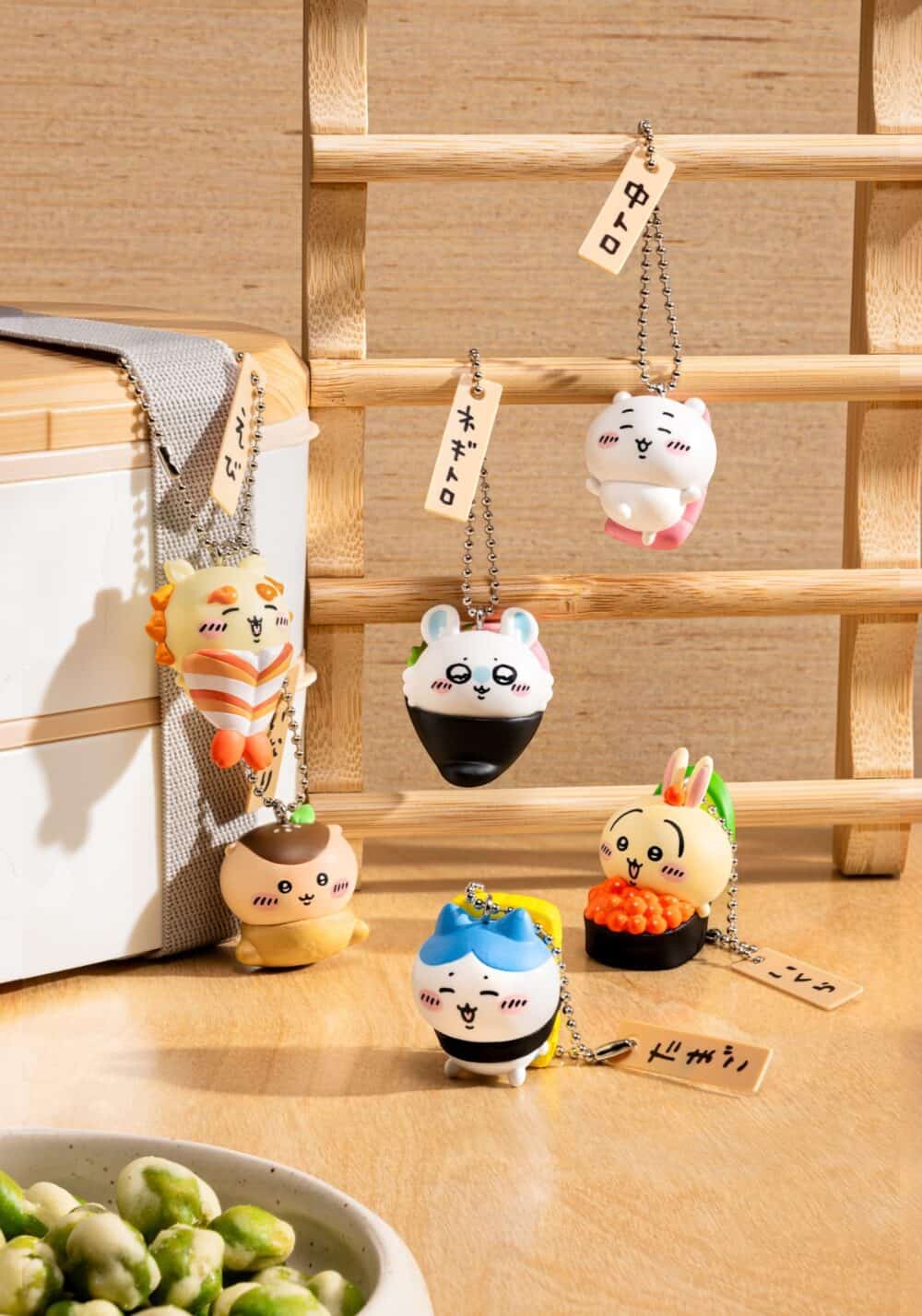 Chiikawa Sushi Keyring Blind Box - Clever Idiots Wholesale
