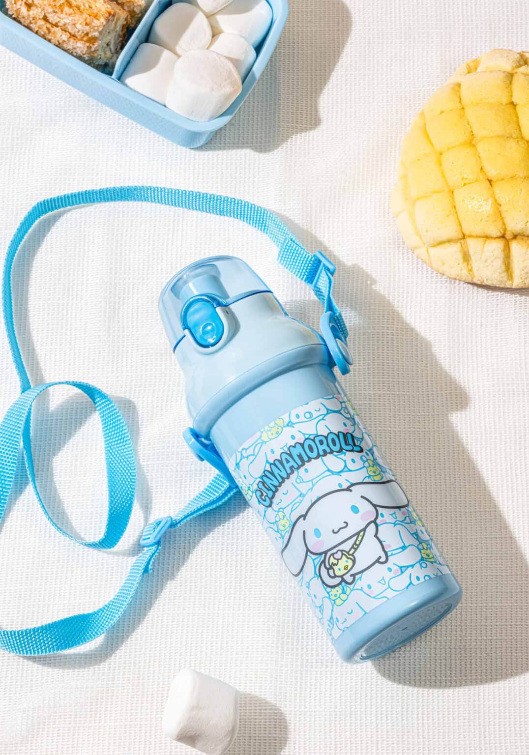 Cinnamoroll Water Bottle With Strap (Friends) - Clever Idiots Wholesale