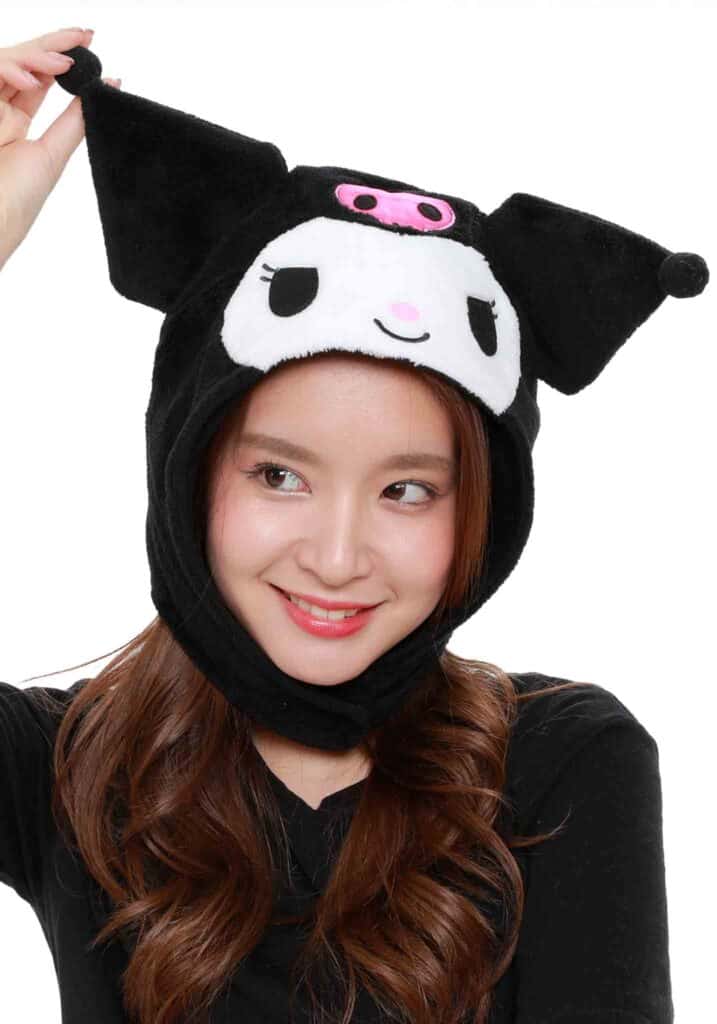 Kuromi Kigurumi Hat - Clever Idiots Wholesale