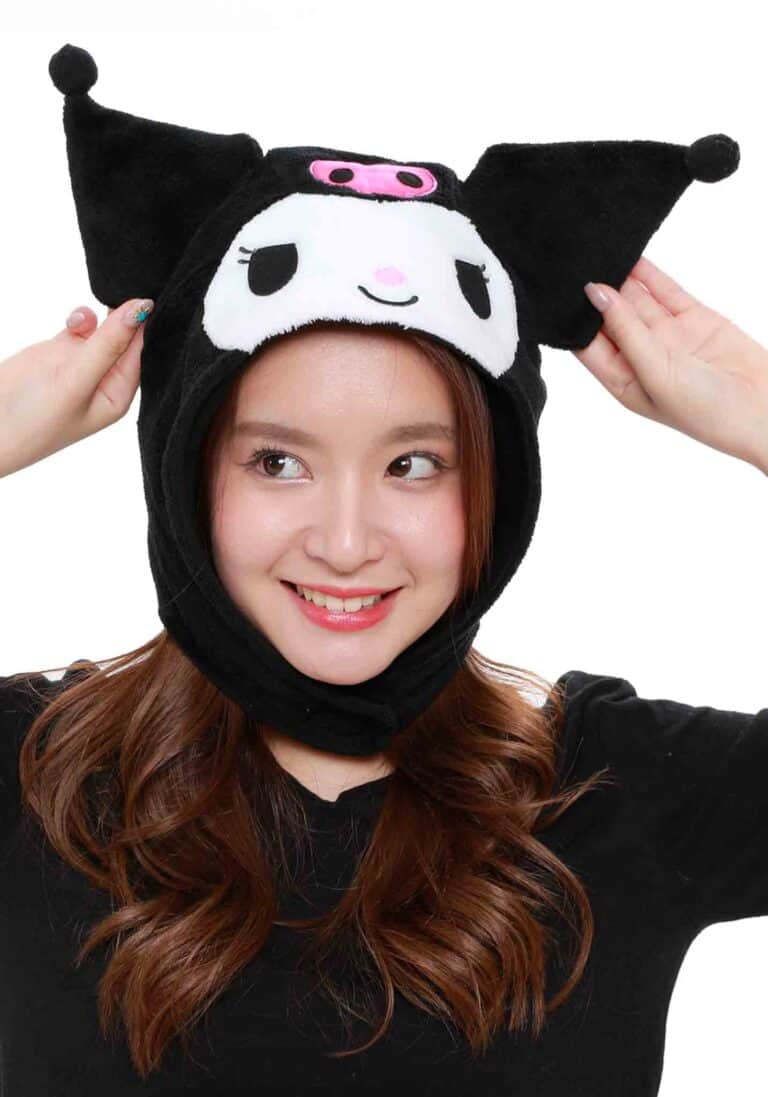 Kuromi Kigurumi Hat - Clever Idiots Wholesale